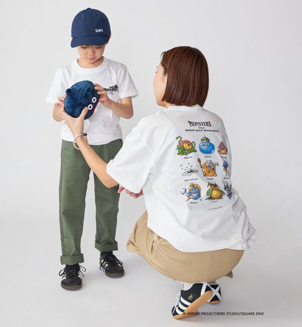 SHIPS KIDS「DQVIIR &times; SHIPS:100～140cm モンスターズ Tシャツ〈KIDS〉」|Tシャツ・カットソー|