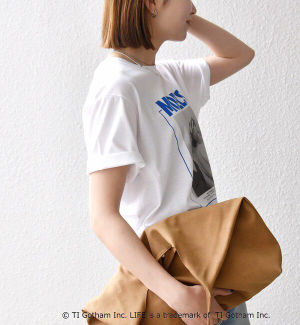 SHIPS any「GOOD ROCK SPEED:〈洗濯機可能〉LPC ロゴ フォト プリント TEE」|Tシャツ・カットソー|