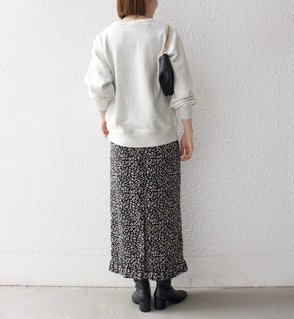 SHIPS any「【SHIPS any別注】THE KNiTS:〈洗濯機可能〉ロゴ プリント スウェット 26AW」|スウェット・ジャージ|