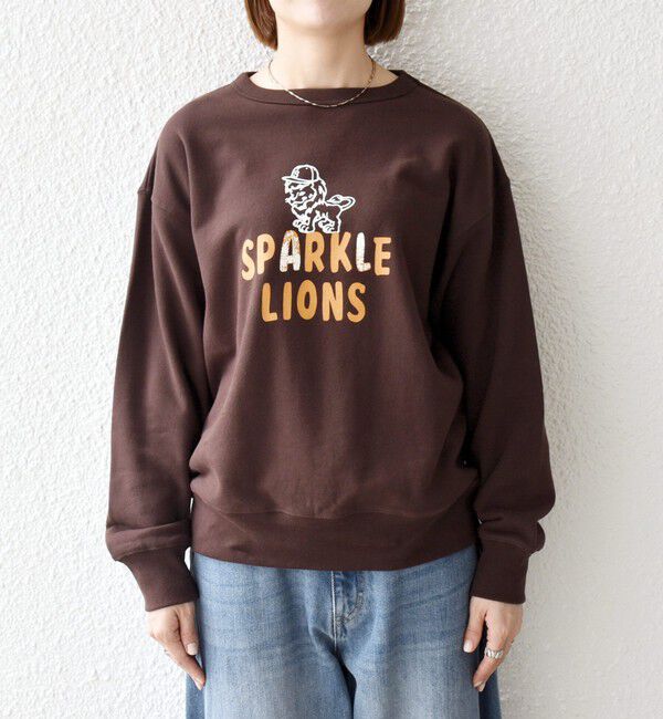 SHIPS any「【SHIPS any別注】THE KNiTS:〈洗濯機可能〉ロゴ プリント スウェット 26AW」|スウェット・ジャージ|