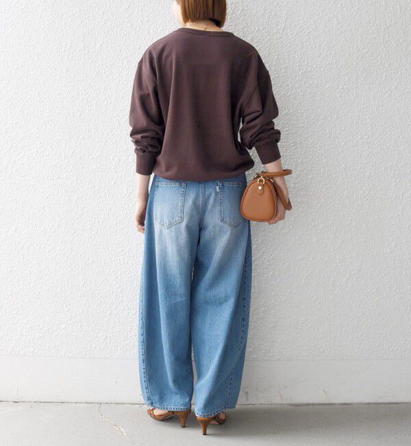 SHIPS any「【SHIPS any別注】THE KNiTS:〈洗濯機可能〉ロゴ プリント スウェット 26AW」|スウェット・ジャージ|