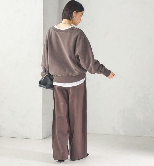 SHIPS for women「《予約》【SHIPS別注】Champion: リバー スウィーブ ロゴ スウェット」|スウェット・ジャージ|