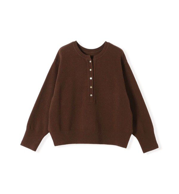 SHIPS for women「《予約》〈手洗い可能〉ウール カシミヤ 2WAY ヘンリーネック プルオーバー」|ニット・セーター|