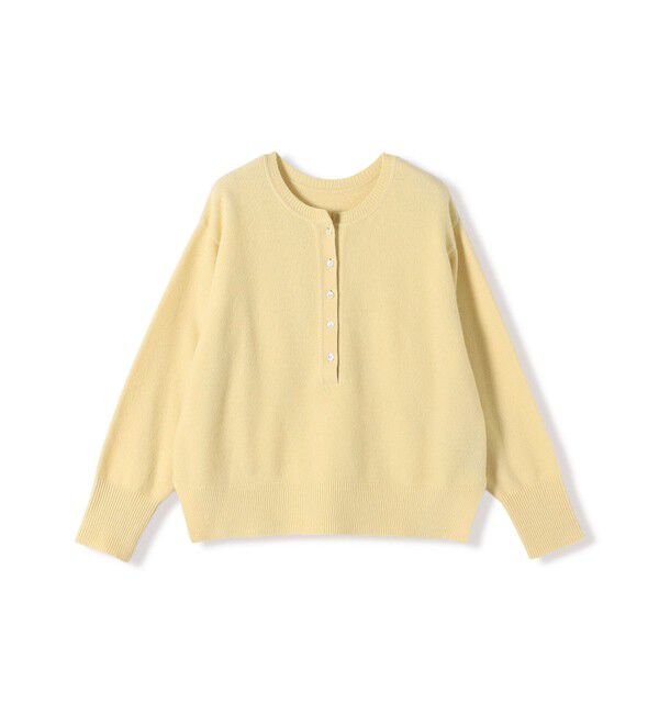 SHIPS for women「《予約》〈手洗い可能〉ウール カシミヤ 2WAY ヘンリーネック プルオーバー」|ニット・セーター|