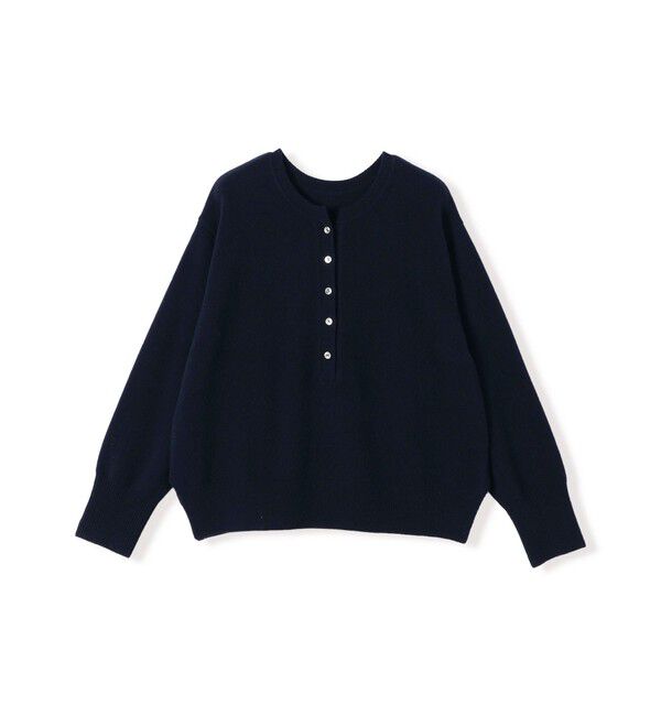 SHIPS for women「《予約》〈手洗い可能〉ウール カシミヤ 2WAY ヘンリーネック プルオーバー」|ニット・セーター|