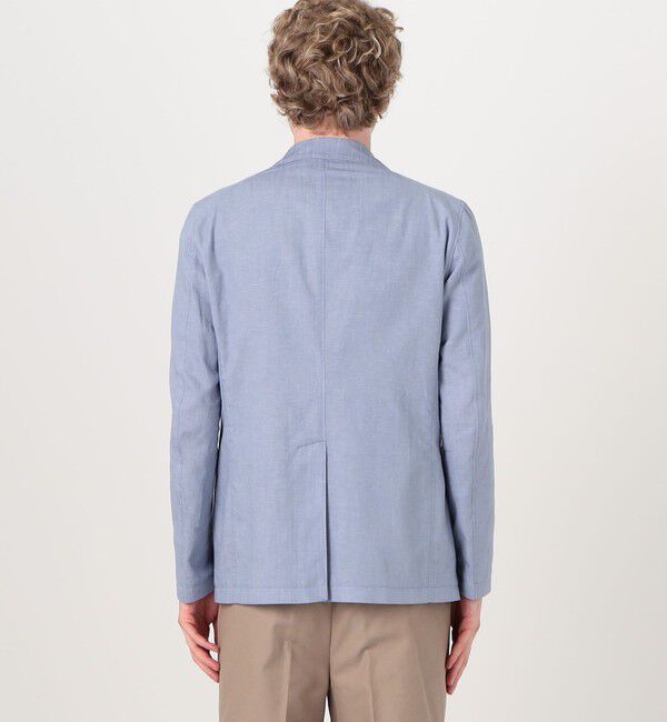 TOMORROWLAND MENS「【別注】TAGLIATORE G-LIGHT コットンリネン シングルブレステッド 2Bジャケット」|テーラードジャケット|