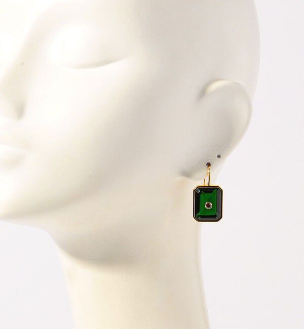 TOMORROWLAND GOODS「Lizzie Fortunato TILE ER IN CITRINE ピアス」|ピアス|
