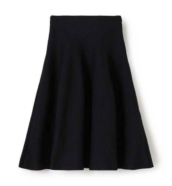 TOMORROWLAND BUYING WEAR「CFCL MILAN MIDI FLARE SKIRT ミラノリブ フレアスカート」|フレア|19 ブラック