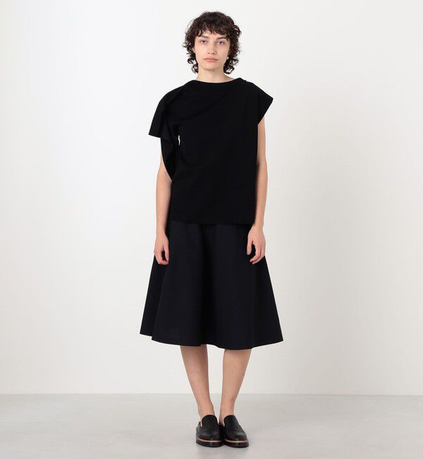 TOMORROWLAND BUYING WEAR「CFCL MILAN MIDI FLARE SKIRT ミラノリブ フレアスカート」|フレア|