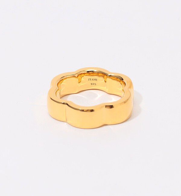 TOMORROWLAND GOODS「PLOW Flower Line Ring」|リング|