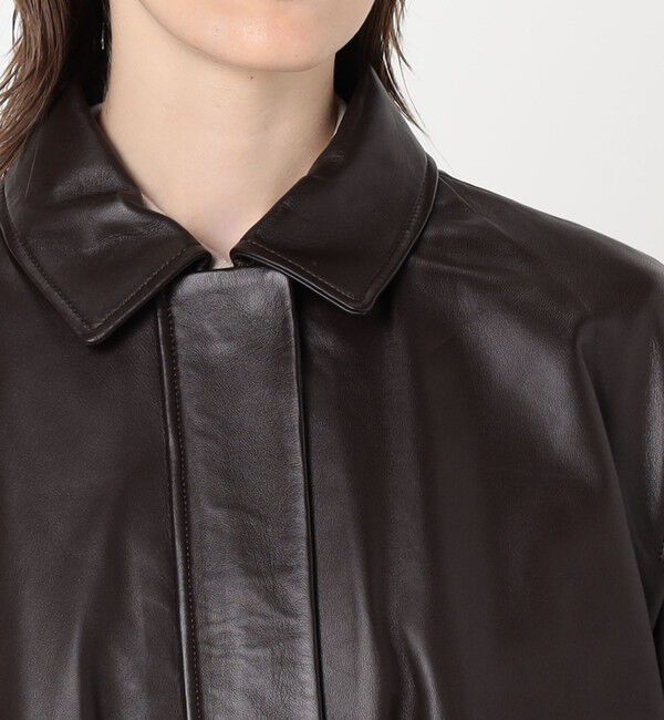 TOMORROWLAND BUYING WEAR「ARMA MELIS Lamb Butter レザー ジャケット」|テーラードジャケット|