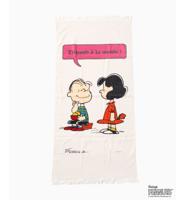 journal standard Furniture「【PEANUTS&times;JOURNAL STANDARD FURNITURE】BATH TOWEL　バスタオル」|タオル|