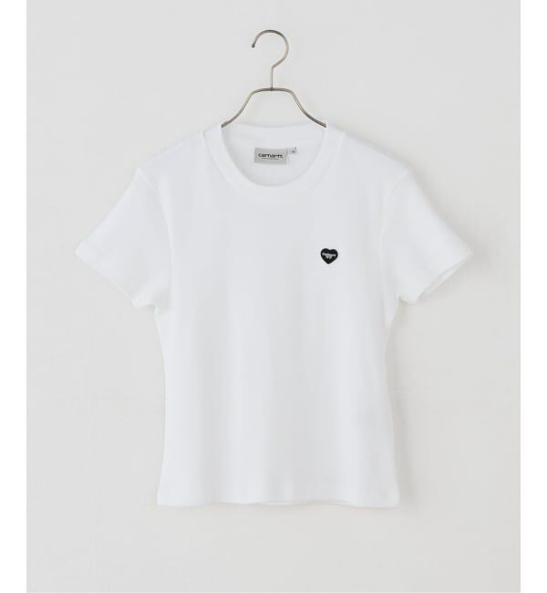 JOINT WORKS「CARHARTT WIP / カーハート ダブリューアイピー W' S/S Small Heart Patch Tee」|Tシャツ・カットソー|ホワイト