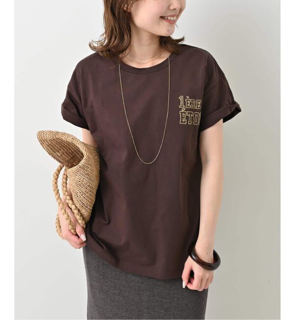SLOBE IENA「《追加2》1ST ETOILE Tシャツ」|Tシャツ・カットソー|