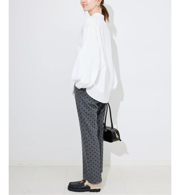 SLOBE IENA「《WEB限定/追加》ピンタックバルーンスリーブブラウス」|シャツ・ブラウス|