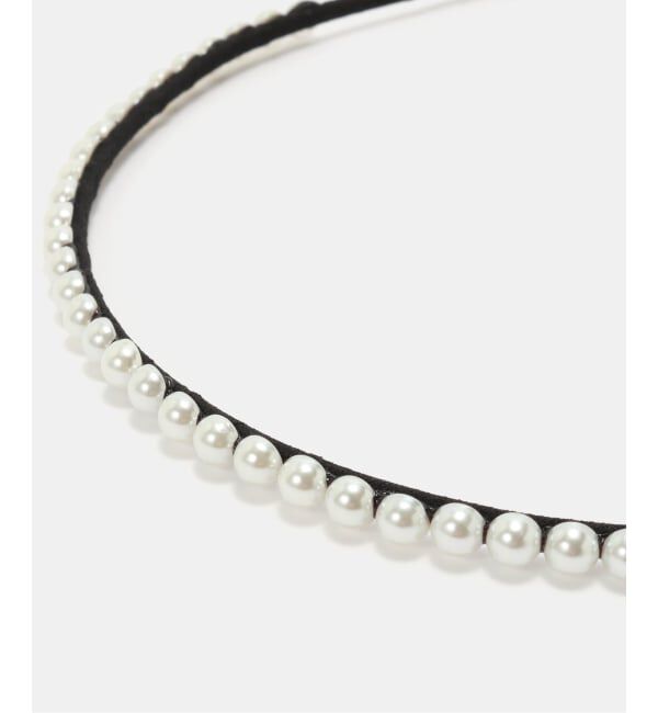 IENA「SCHO/ショー PEARL HAIRBAND ヘアバンド FW23-HB-TOUT-PRL」|その他|