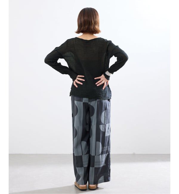 IENA「LES ATELIERS FRANCAIS DE CONFECTION T Manches Longues PE26TSMLGDC」|シャツ・ブラウス|