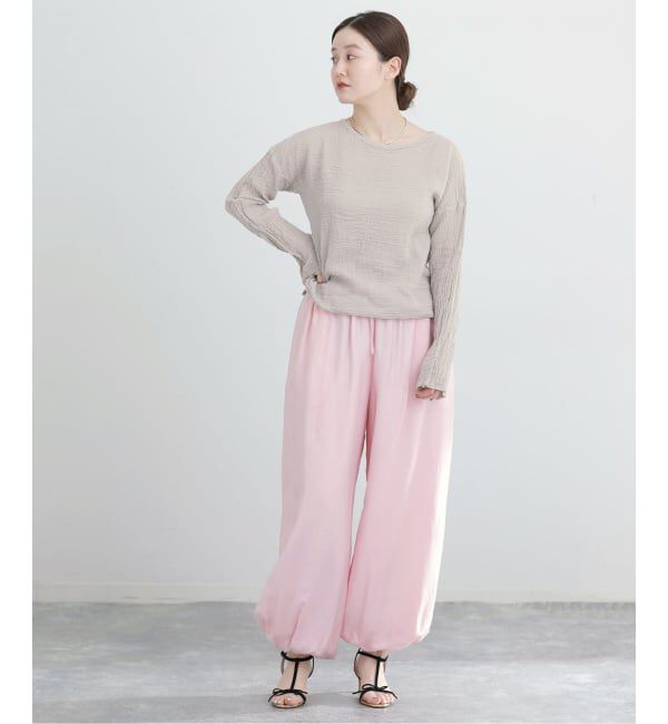 IENA「LES ATELIERS FRANCAIS DE CONFECTION T Manches Longues PE26TSMLGDC」|シャツ・ブラウス|