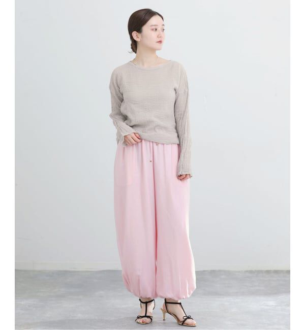 IENA「LES ATELIERS FRANCAIS DE CONFECTION T Manches Longues PE26TSMLGDC」|シャツ・ブラウス|