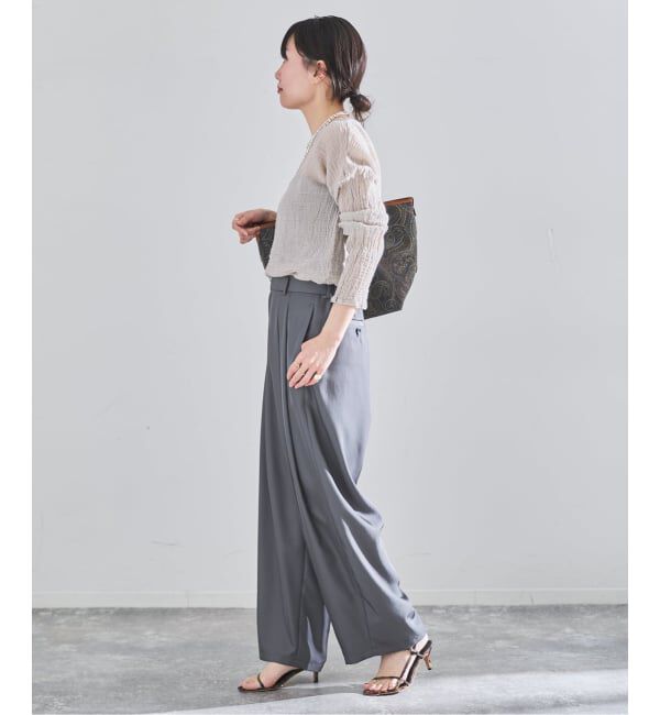 IENA「LES ATELIERS FRANCAIS DE CONFECTION T Manches Longues PE26TSMLGDC」|シャツ・ブラウス|
