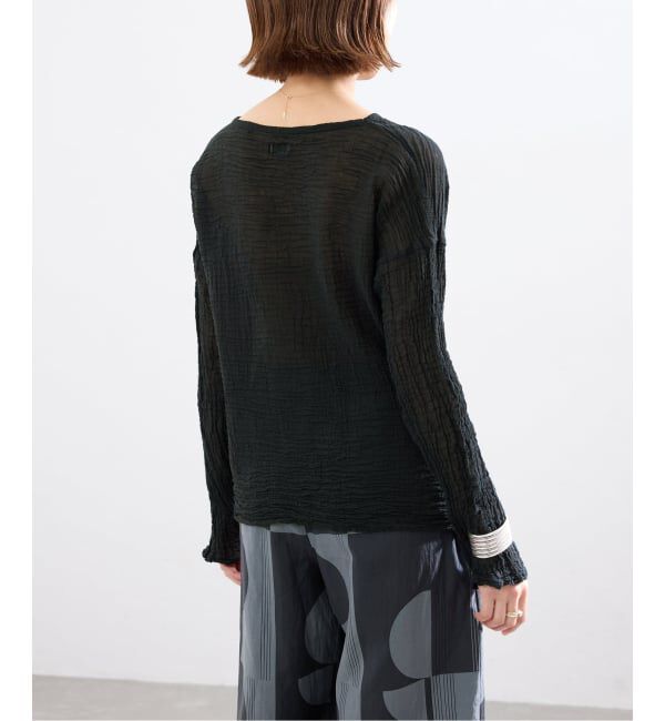 IENA「LES ATELIERS FRANCAIS DE CONFECTION T Manches Longues PE26TSMLGDC」|シャツ・ブラウス|
