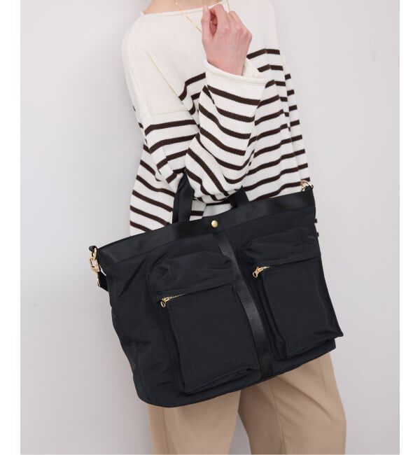 SLOBE IENA「Hyman Roth ナイロントート T10692」|トートバッグ|