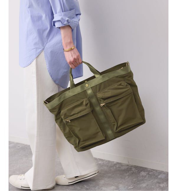 SLOBE IENA「Hyman Roth ナイロントート T10692」|トートバッグ|