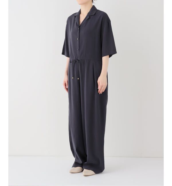 SLOBE IENA「《WEB限定》ハーフスリーブオールインワン」|オールインワン|