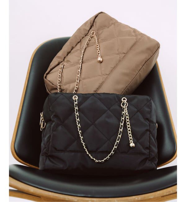 SLOBE IENA「《追加》OUTDOOR/アウトドア SLOBE別注 キルティング2WAYショルダーバッグ」|ショルダー・メッセンジャー|