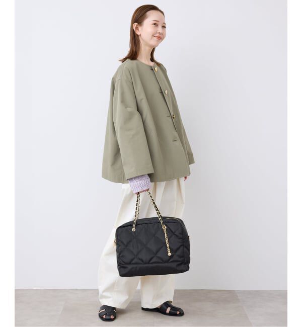SLOBE IENA「《追加》OUTDOOR/アウトドア SLOBE別注 キルティング2WAYショルダーバッグ」|ショルダー・メッセンジャー|