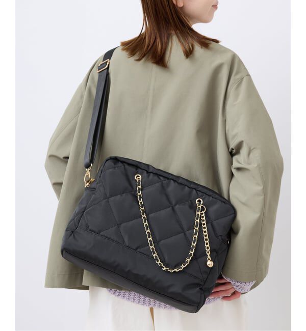 SLOBE IENA「《追加》OUTDOOR/アウトドア SLOBE別注 キルティング2WAYショルダーバッグ」|ショルダー・メッセンジャー|