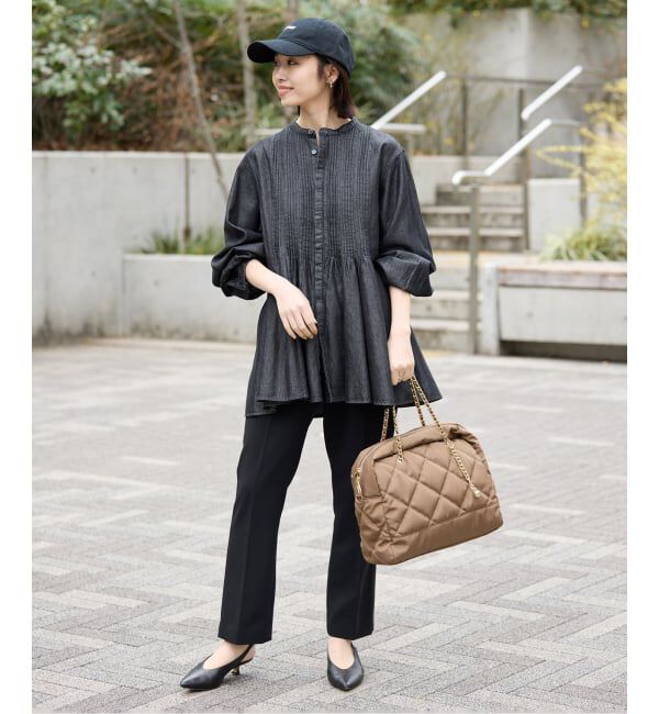 SLOBE IENA「《追加》OUTDOOR/アウトドア SLOBE別注 キルティング2WAYショルダーバッグ」|ショルダー・メッセンジャー|