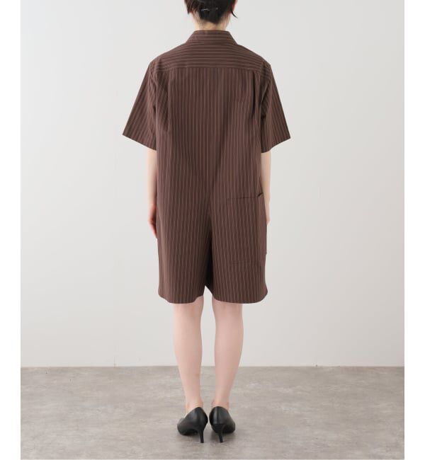 IENA「venit/ヴェニット STRIPED TYPEWRITER ワンピース VEE5620A」|ワンピース|