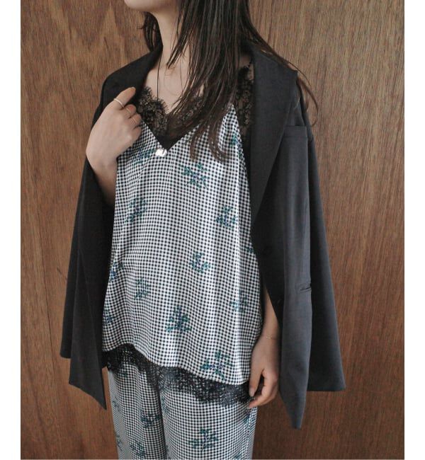 SLOBE IENA「《追加》Margaux Dereume &times; SLOBE lingerie キャミブラウス」|キャミソール|