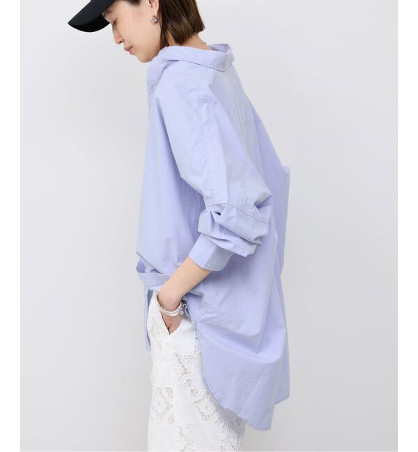 SLOBE IENA「《WEB限定/追加》オーバーサイズシャツ」|シャツ・ブラウス|
