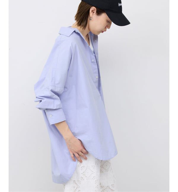 SLOBE IENA「《WEB限定/追加》オーバーサイズシャツ」|シャツ・ブラウス|