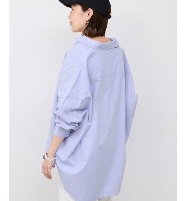 SLOBE IENA「《WEB限定/追加》オーバーサイズシャツ」|シャツ・ブラウス|