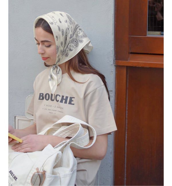 SLOBE IENA「BOUCHE SLOBE別注 シルクバンダナ」|バンダナ・スカーフ|