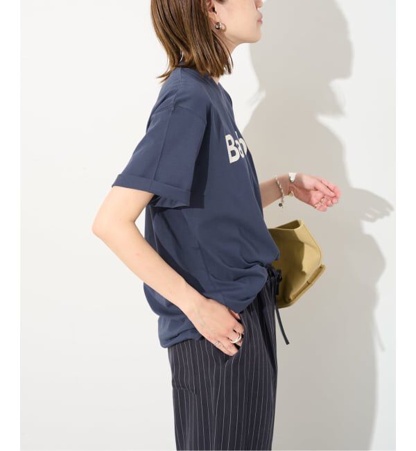 SLOBE IENA「Barbour/バブアー PENSFORD OS T-SHIRT LOGO  TEE2」|Tシャツ・カットソー|