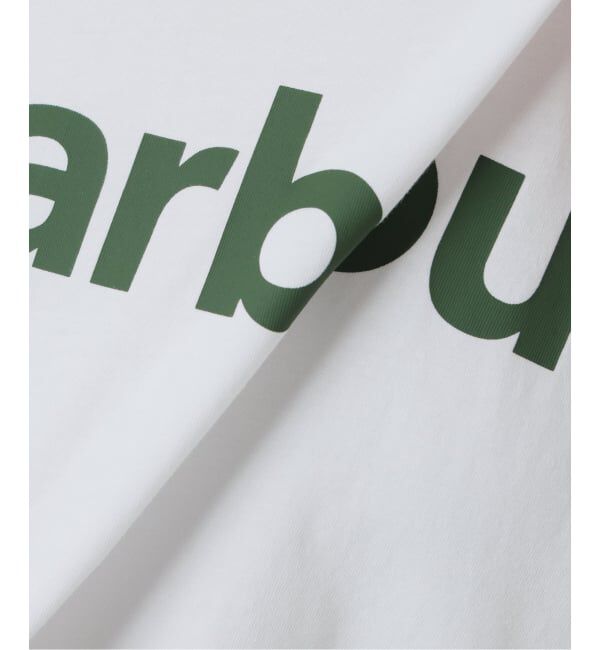 SLOBE IENA「Barbour/バブアー PENSFORD OS T-SHIRT LOGO  TEE2」|Tシャツ・カットソー|