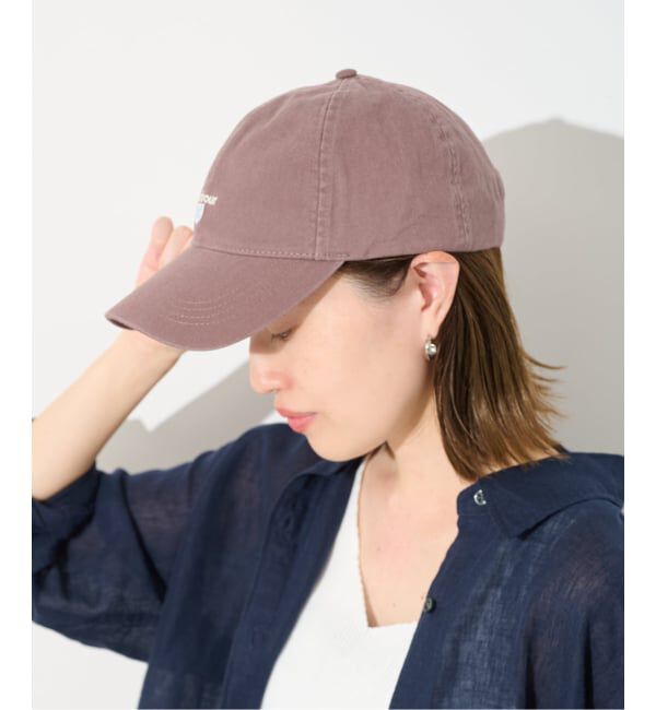 SLOBE IENA「BARBOUR/バブアー CASCADE CAP MHA0274 PU57/ GY75/ ST5」|キャップ・キャスケット|