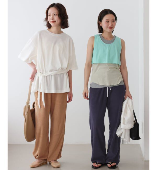 SLOBE IENA「Plus by ONIT/オニット SLOBE別注 2way パイルパンツ」|その他|