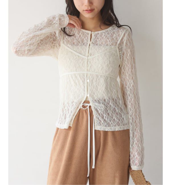SLOBE IENA「《シリーズあり》カットレースブラ」|その他|