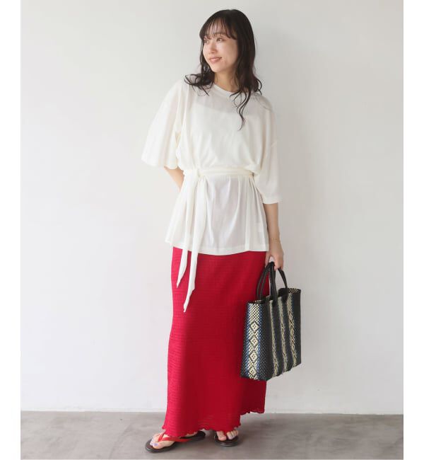 SLOBE IENA「《シリーズあり》シュリンクジャージースカート」|スカート|