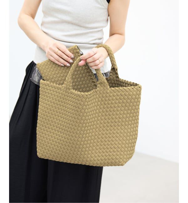 IENA「NAGHEDI/ナゲディ 別注 St.Barths Medium Tote バッグ SN03013LD」|トートバッグ|