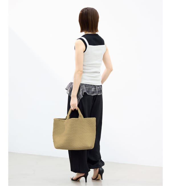 IENA「NAGHEDI/ナゲディ 別注 St.Barths Medium Tote バッグ SN03013LD」|トートバッグ|