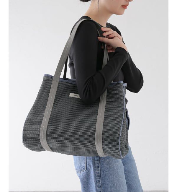 IENA「qbag paris/キューバッグ パリ nest zip L バッグ NEST-L-ZIP」|トートバッグ|