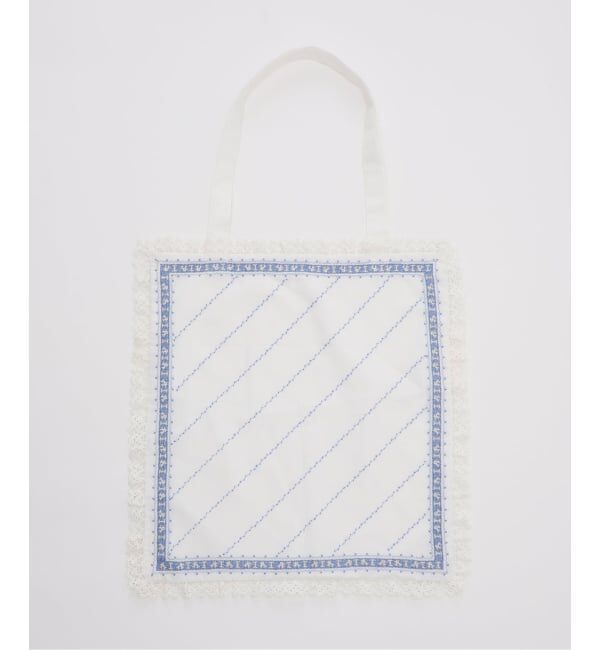 SLOBE IENA「crinkle crinkle crinkle SLOBE別注 handkerchief tote」|トートバッグ|