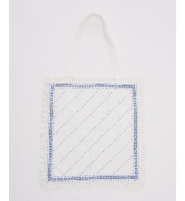 SLOBE IENA「crinkle crinkle crinkle SLOBE別注 handkerchief tote」|トートバッグ|