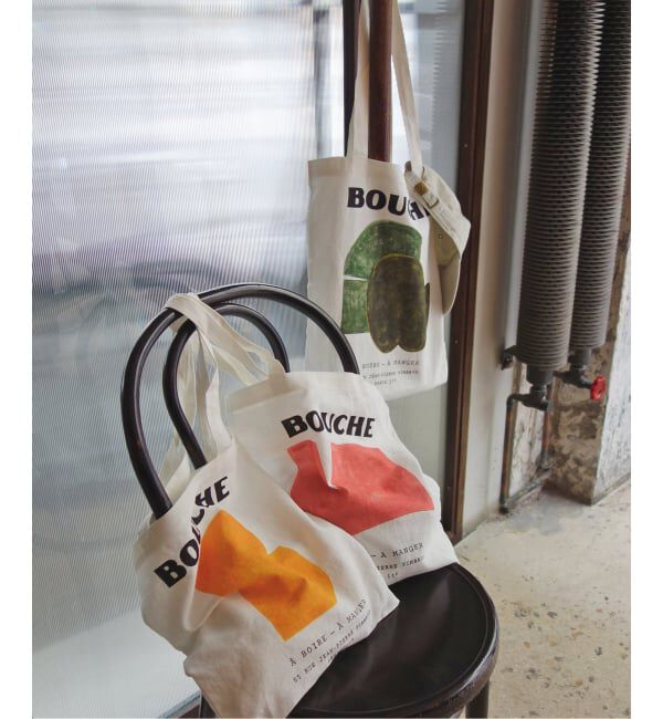 SLOBE IENA「《WEB限定/追加》BOUCHE SLOBE別注 リネントートバッグ」|トートバッグ|